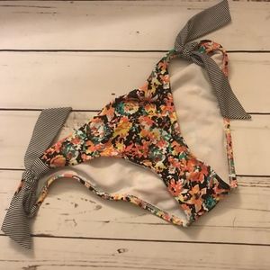 ROXY Women's Size L Bikini Swim Bottoms MultiColor
